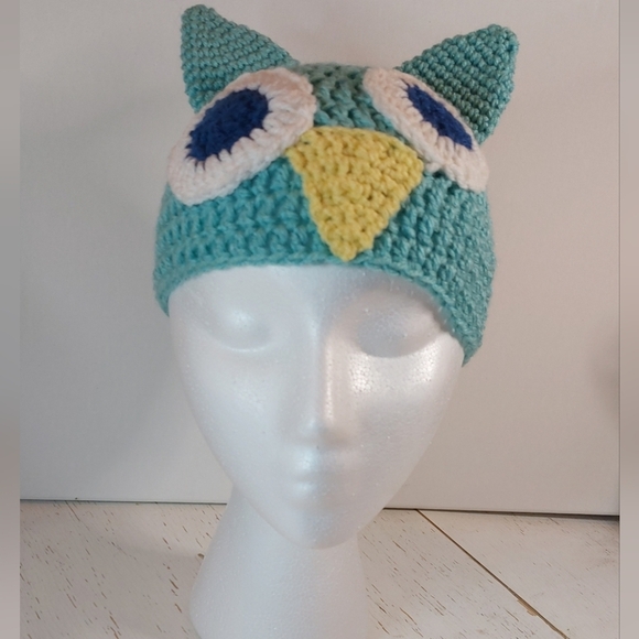 Owl Adult and Child Beanie Handmade Hats - Picture 10 of 16